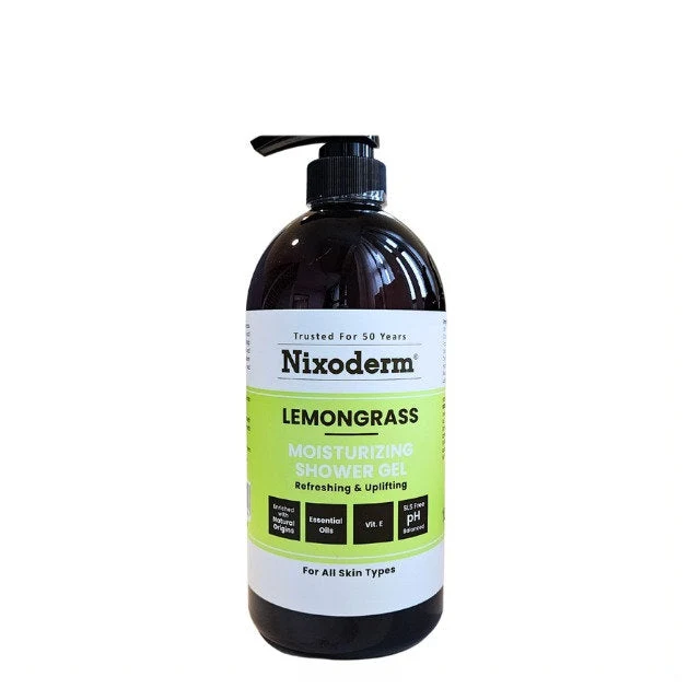 NIXODERM MOISTURIZING SHOWER GEL LEMONGRASS 1L