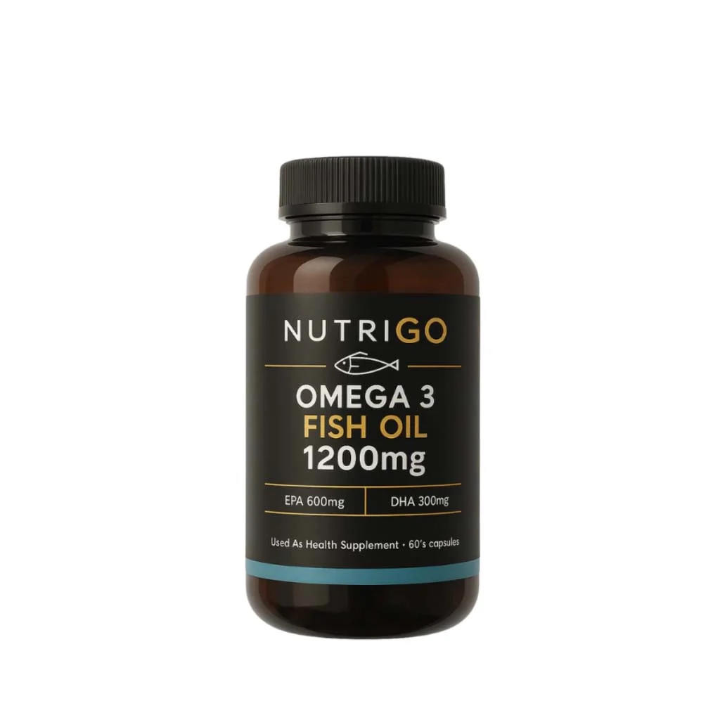 NUTRIGO OMEGA 3 FISH OIL 1200MG (600/300) 60S