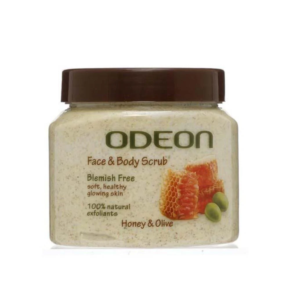 ODEON FACE & BODY SCRUB HONEY & OLIVE 300ML