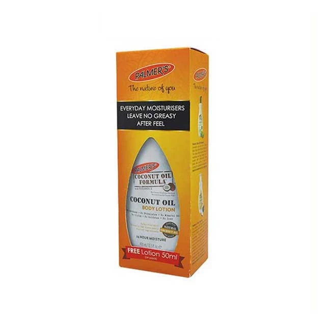 PALMERS COCONUT OIL FORMULA BODY LOTION 400ML + LOTION 50ML