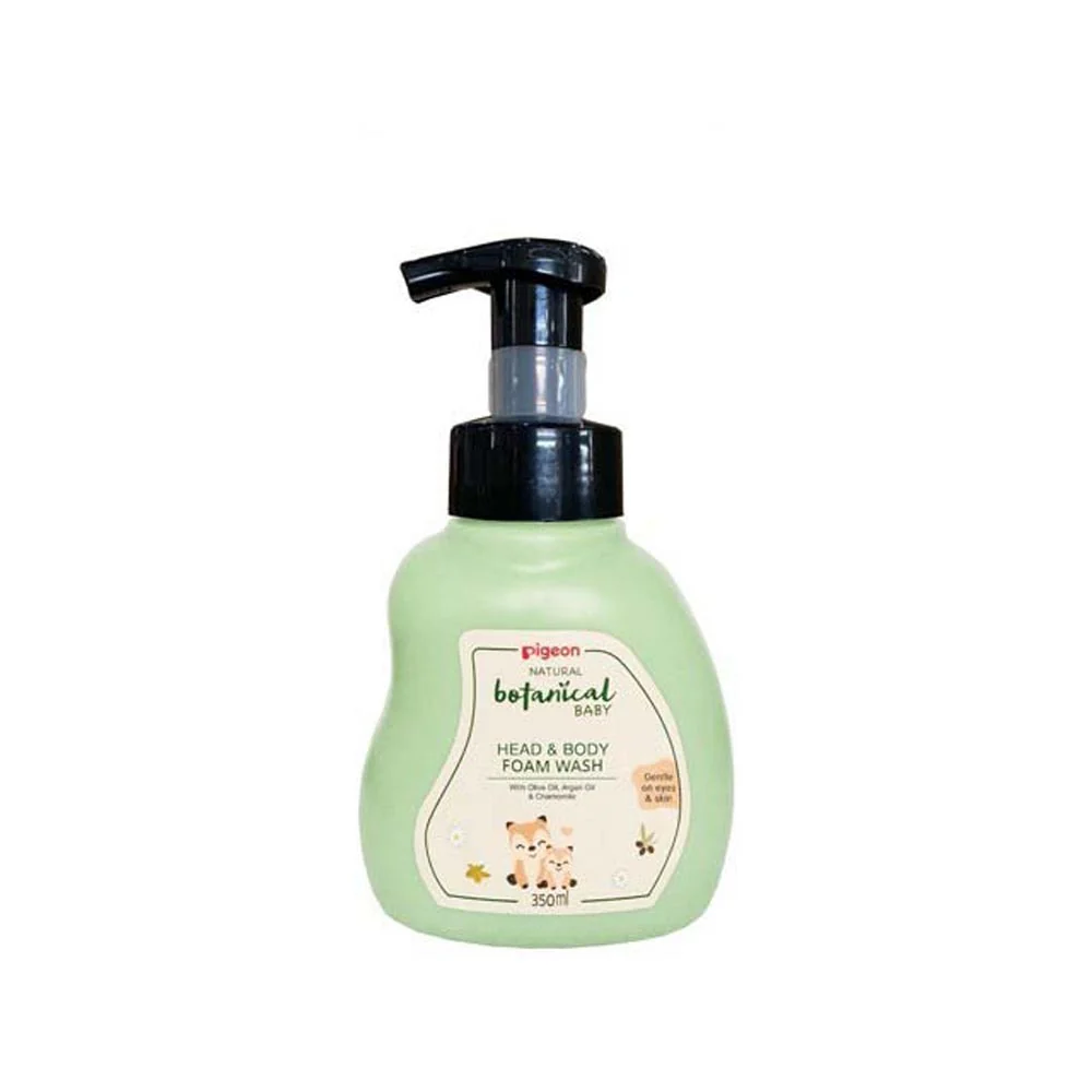 PIGEON NATURAL BOTANICAL BABY FOAM WASH 350ML