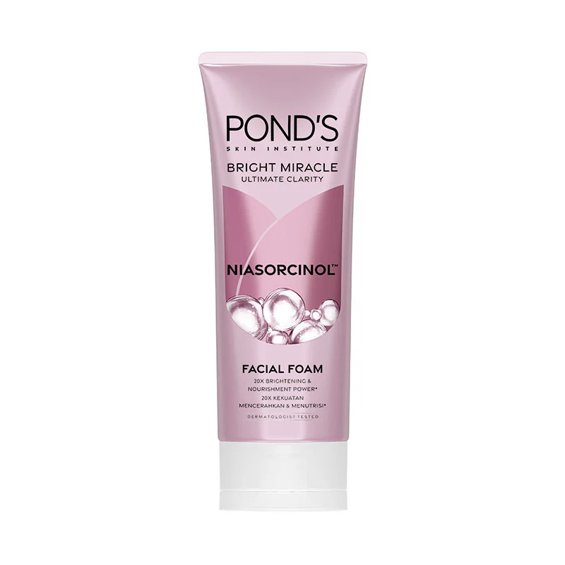 PONDS BRIGHT MIRACLE ULTIMATE CLARITY FACIAL FOAM 100G