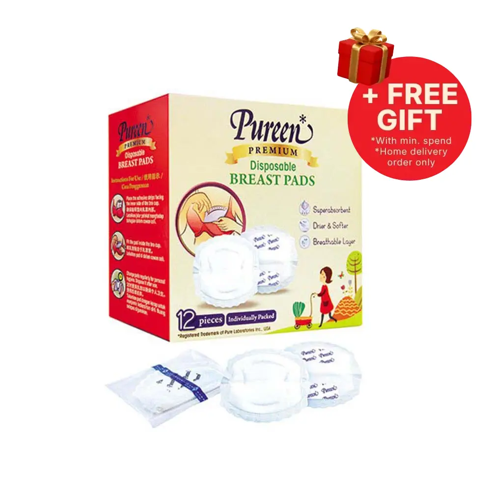 PUREEN DISPOSABLE NURSING PAD 12S - Image 3