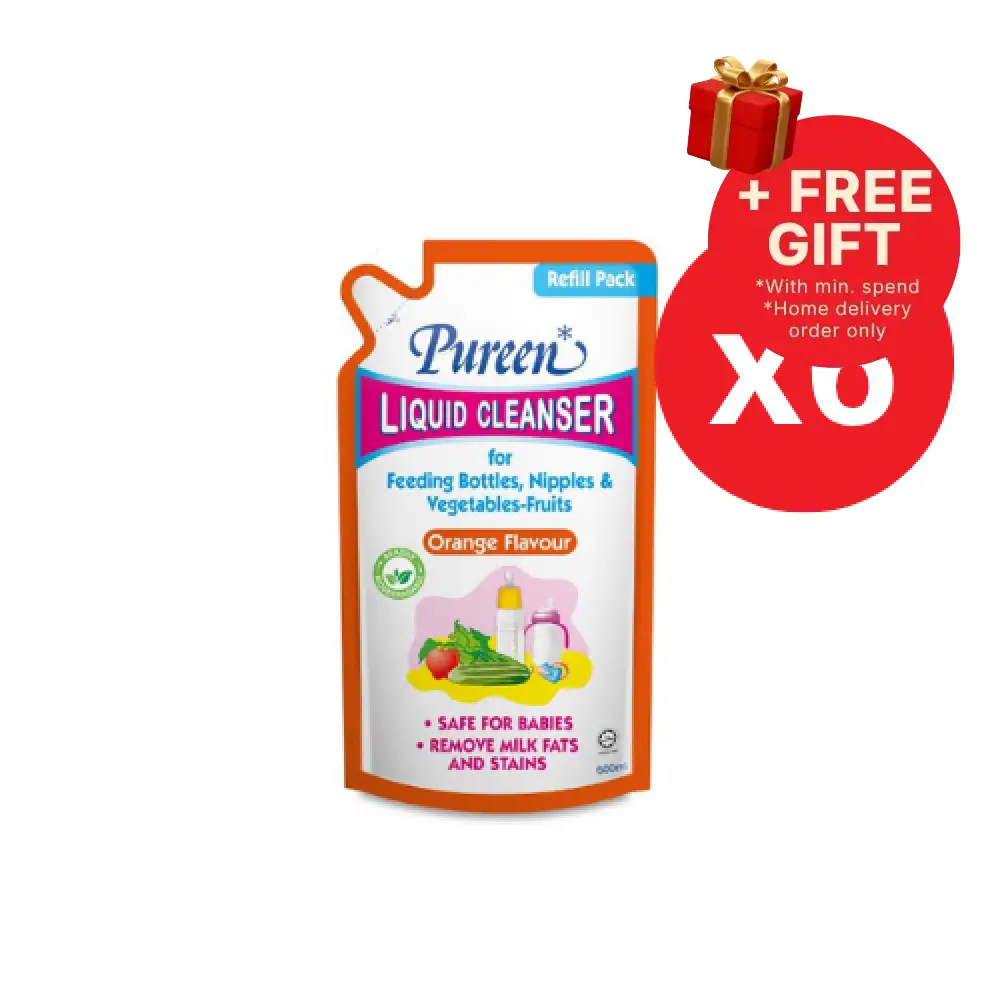 PUREEN LIQUID CLEANSER (ORANGE) 600ML x 6
