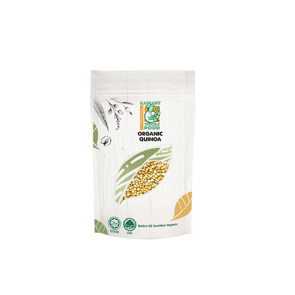 RADIANT ORGANIC QUINOA 500G