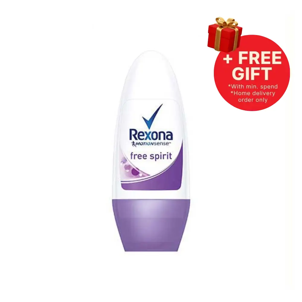 REXONA WOMEN DEODORANT ROLL ON MOTIONACTIVATED FREE SPIRIT 45ML