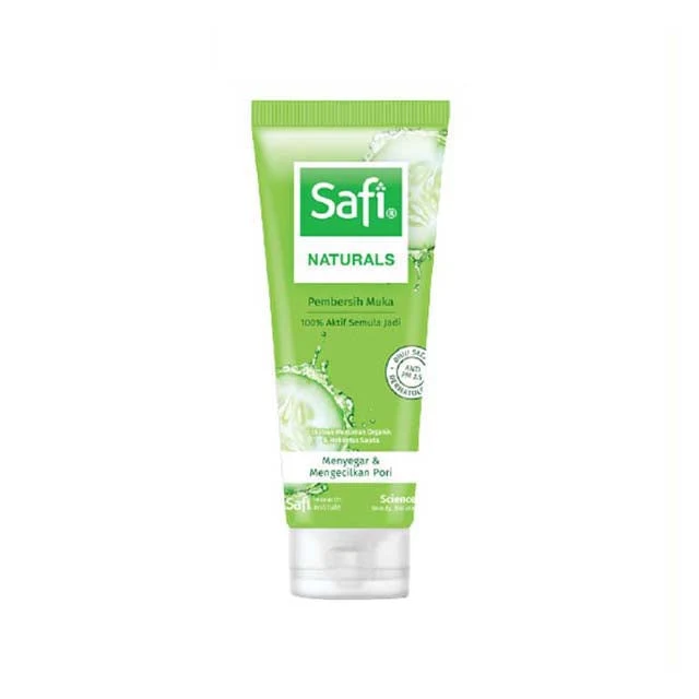 SAFI NATURALS PEMBERSIH MUKA MENTIMUN 100G