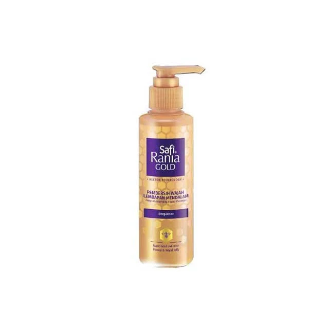 SAFI RANIA GOLD PEMBERSIH MUKA LEMBAPAN MENDALAM 150ML