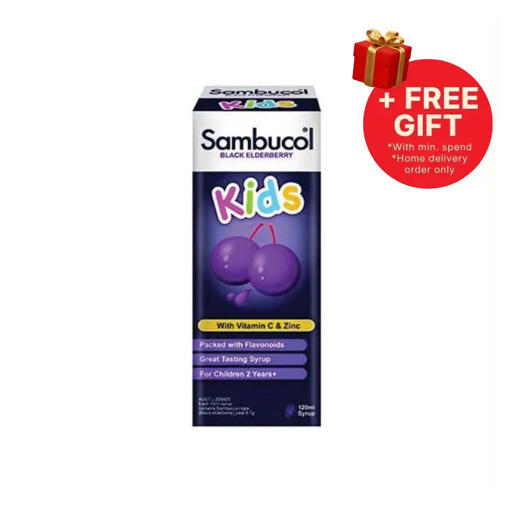 SAMBUCOL KIDS BLACK ELDERBERRY 120ML