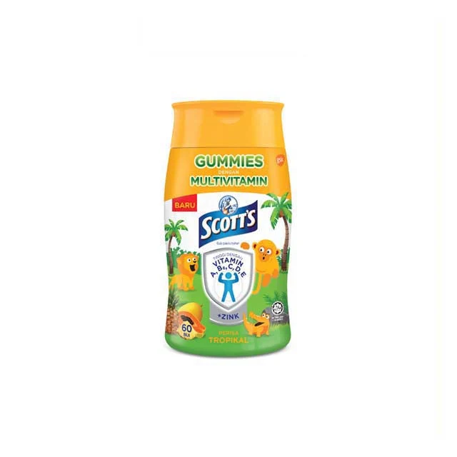 SCOTTS MULTIVITAMIN GUMMIES TROPIC 60S