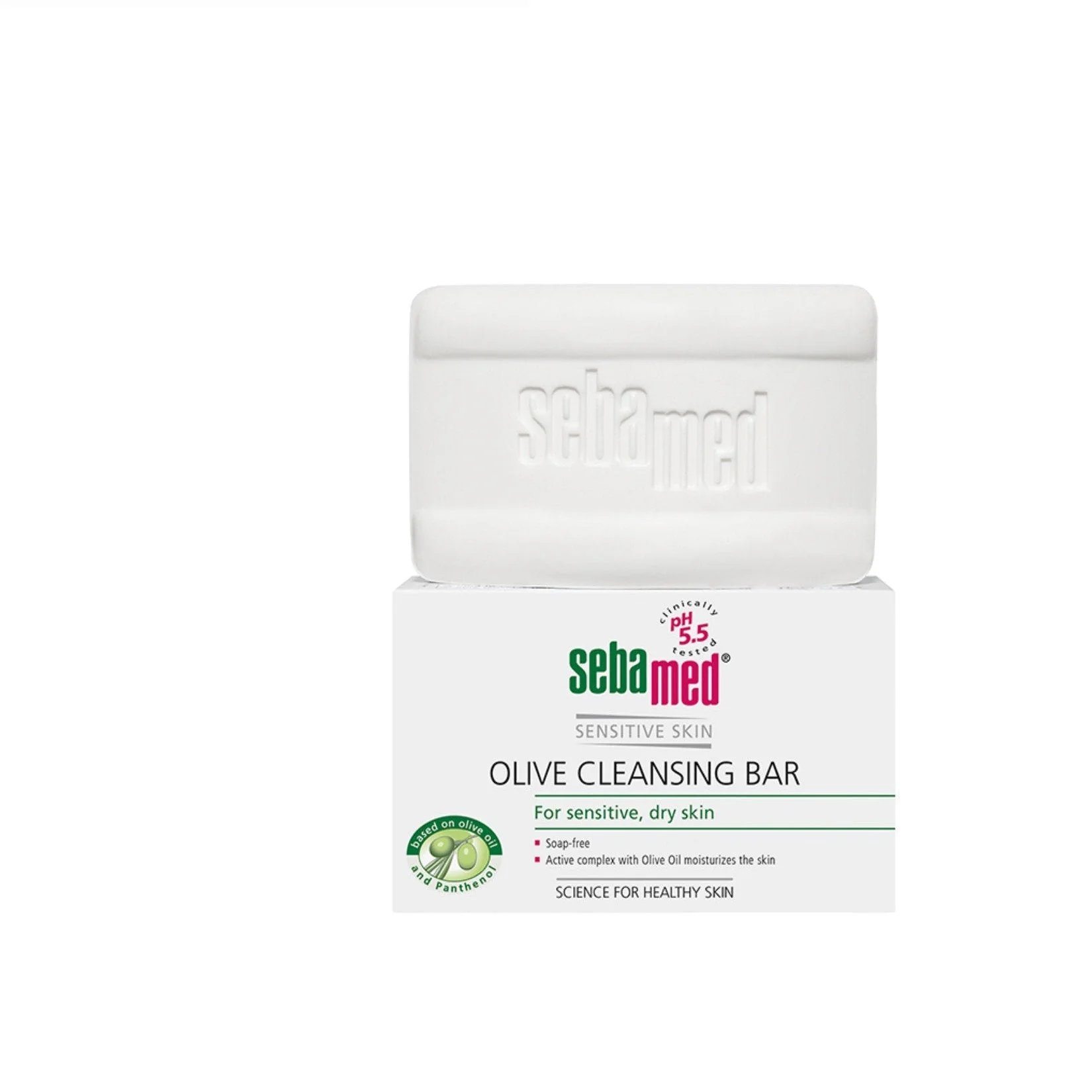 SEBAMED OLIVE CLEANSING BAR 150G