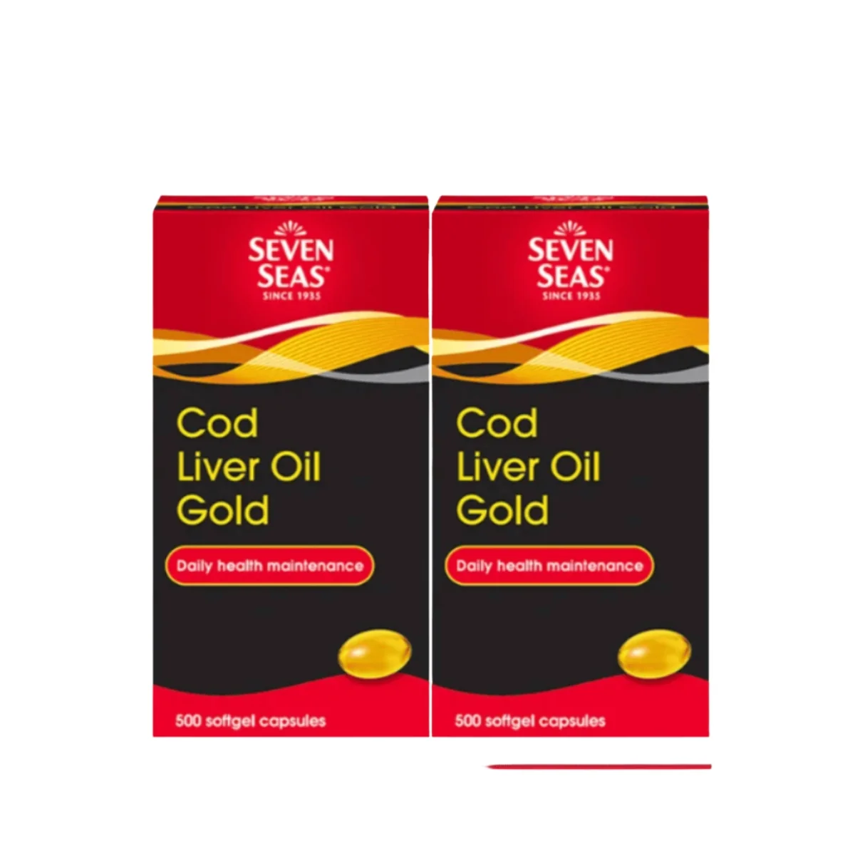 SEVEN SEAS COD LIVER OIL GOLD 500SX2