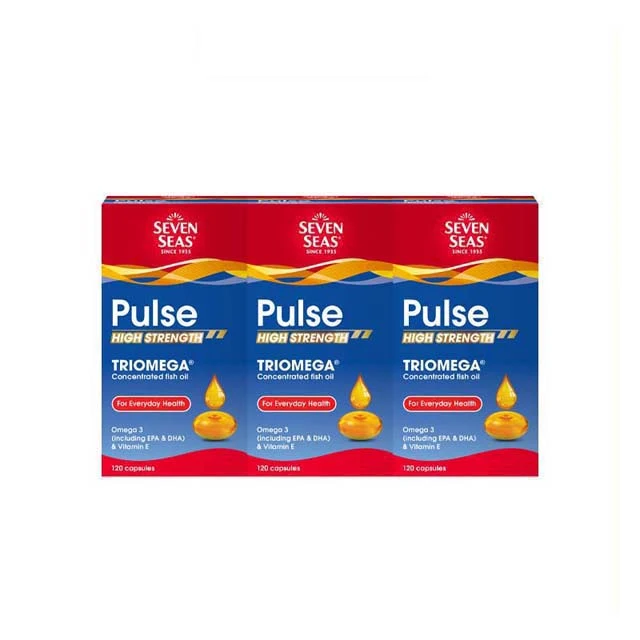 SEVEN SEAS PULSE HIGH STRENGTH TRIOMEGA 120SX2+120S