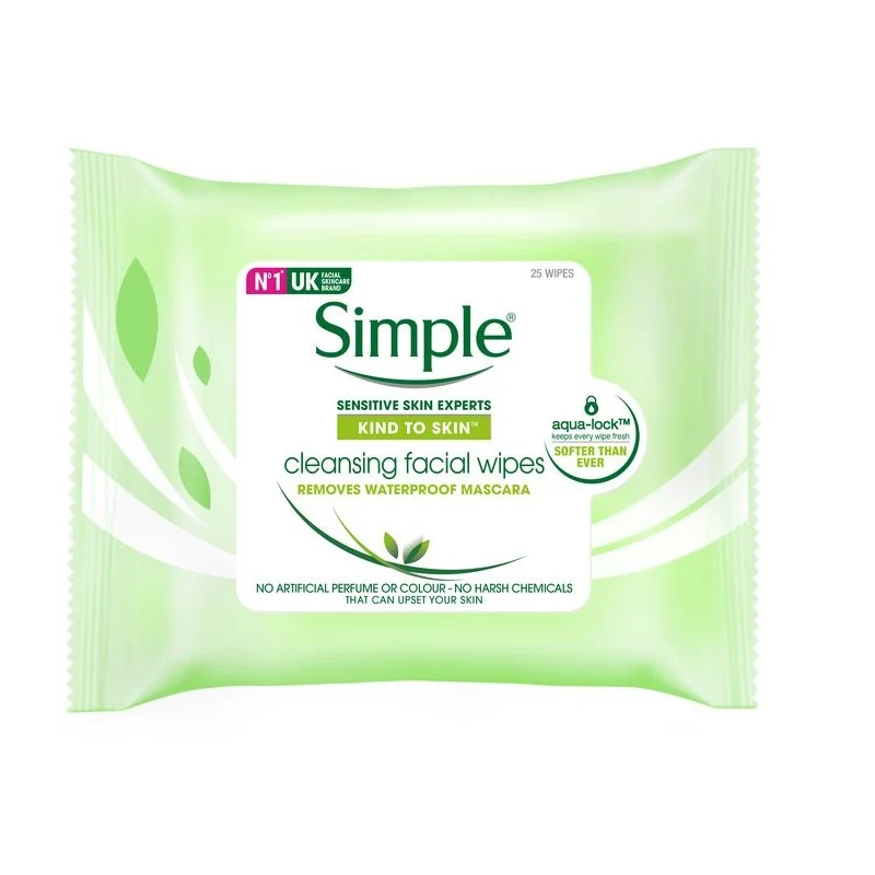 SIMPLE FACIAL CLEANSING WIPE 25S