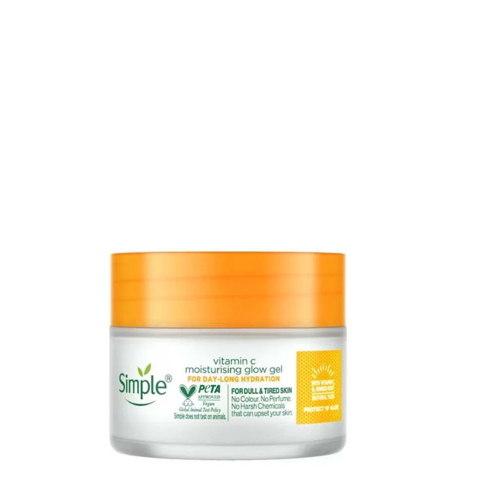 SIMPLE PROTECT 'N' GLOW VITAMIN C MOISTURISING GLOW GEL 40G