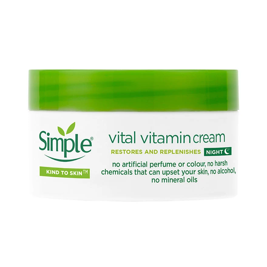 SIMPLE VITAL VITAMIN NIGHT CREAM 50ML