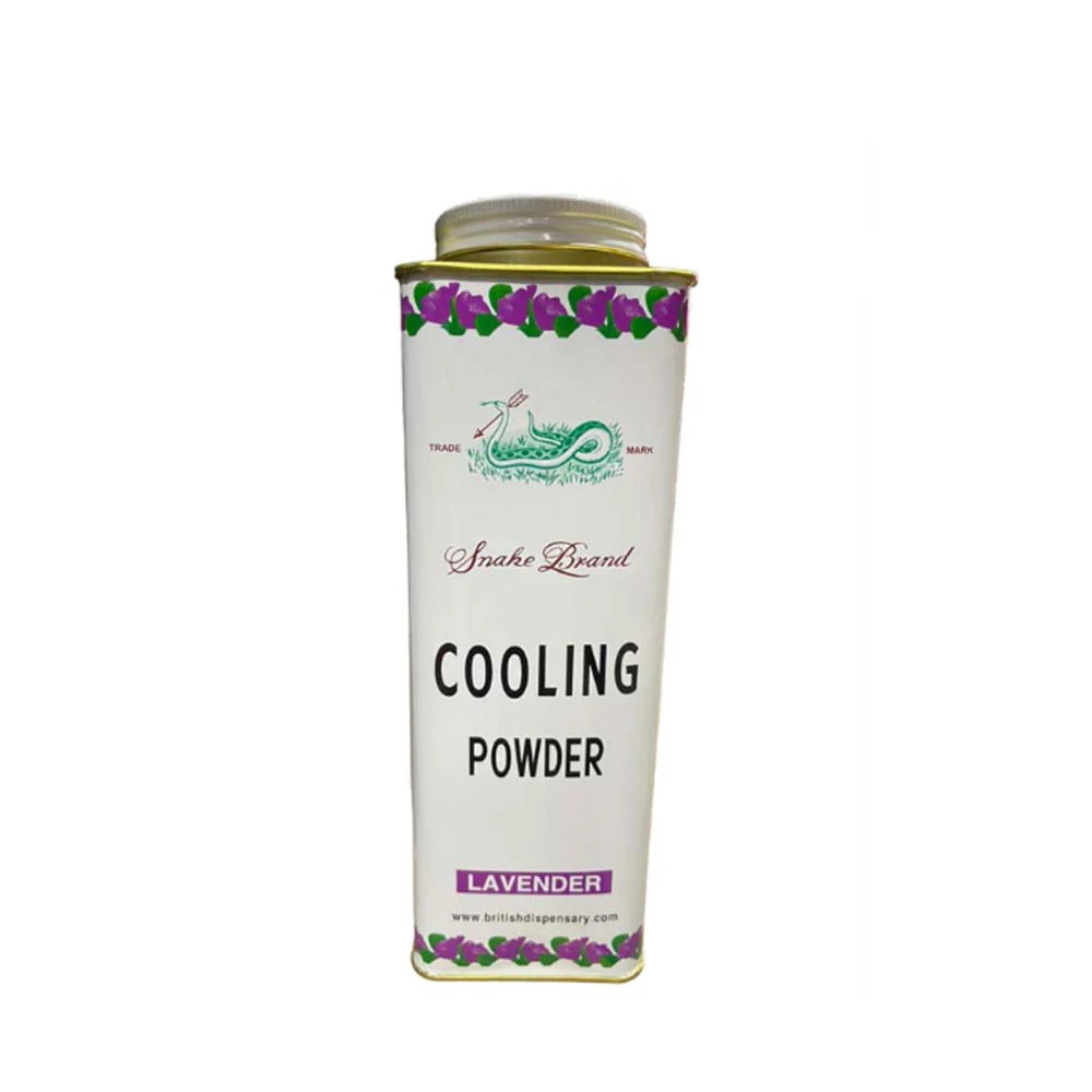 SNAKE BRAND PRICKLY HEAT POWDER LAVENDAR 300G