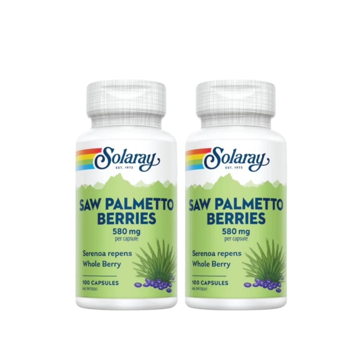 SOLARAY SAW PALMETTO BERRIES 100SX2
