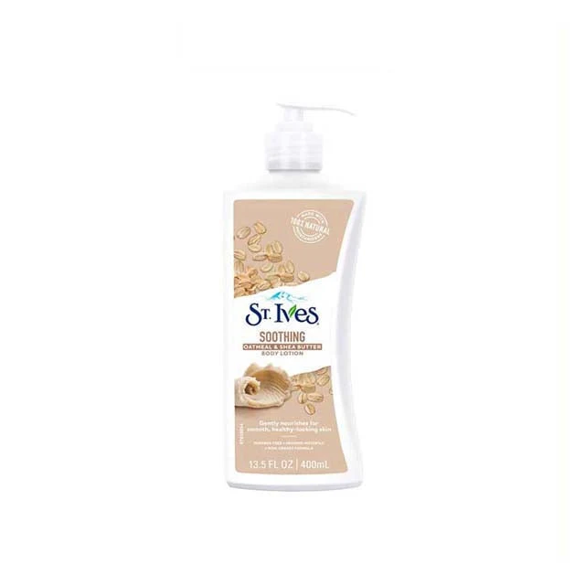ST IVES SOOTHING OATMEAL & SHEA BUTTER BODY LOTION 400ML