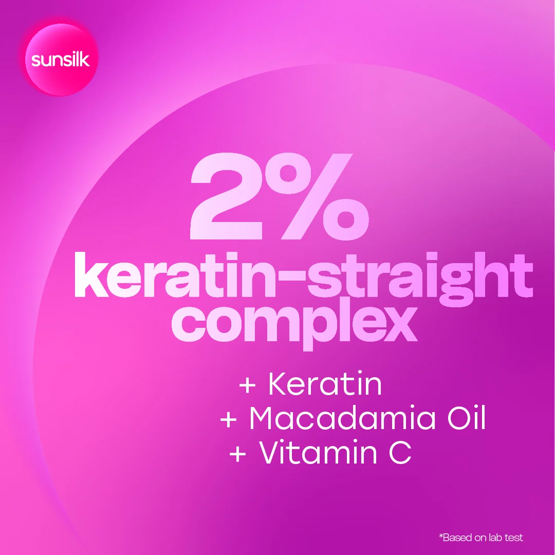 SUNSILK SHAMPOO PERFECT STRAIGHT 625ML - Image 4