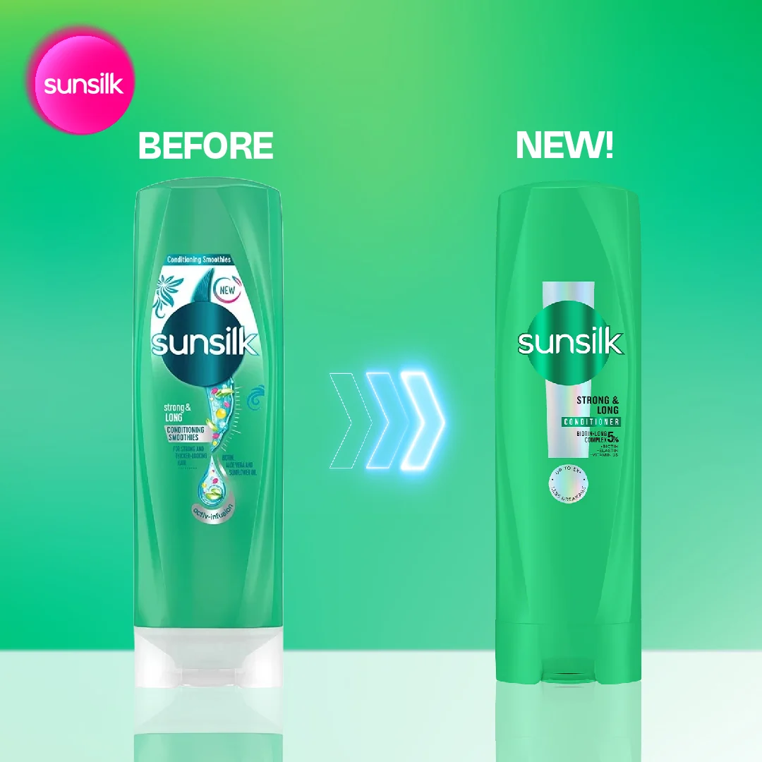 SUNSILK STRONG & LONG CONDITIONER 300ML - Image 6
