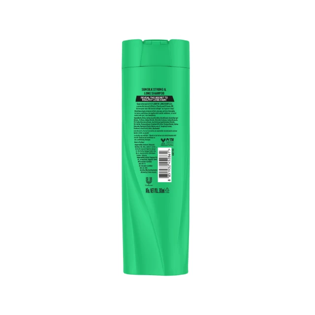 SUNSILK STRONG & LONG SHAMPOO 300ML - Image 2