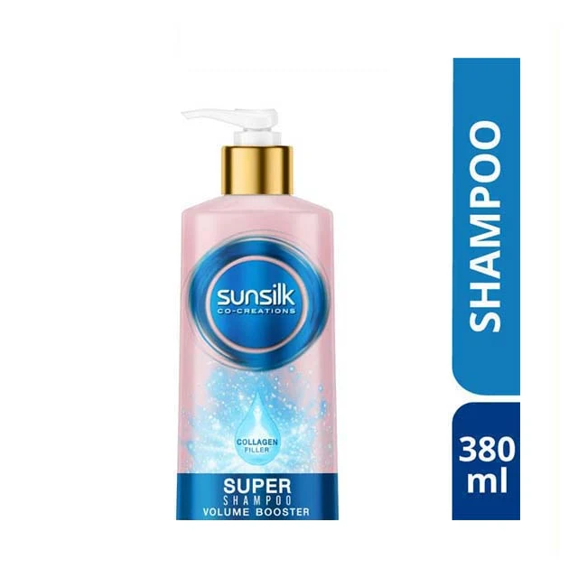 SUNSILK SUPER SHAMPOO VOLUME BOOSTER 380ML