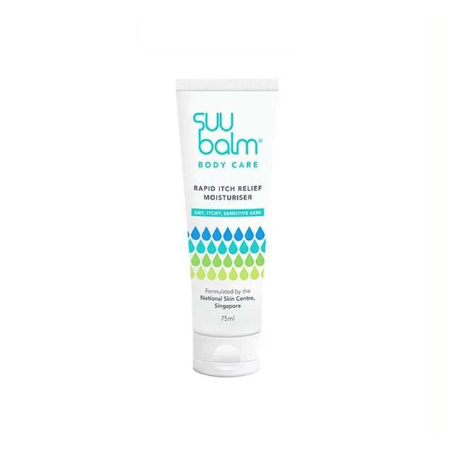 SUU BALM DUAL RAPID ITCH RELIEF MOISTURISER 75ML