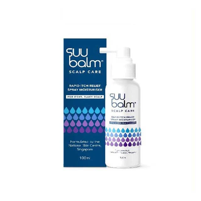SUU BALM RAPID ITCH RELIEF SCALP SPRAY MOISTURISER 100ML