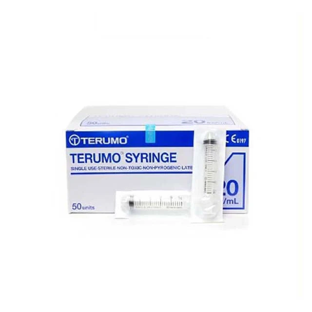 TERUMO SYRINGE WITHOUT NEEDLE 20ML LUER LOCK SS+20L 50S
