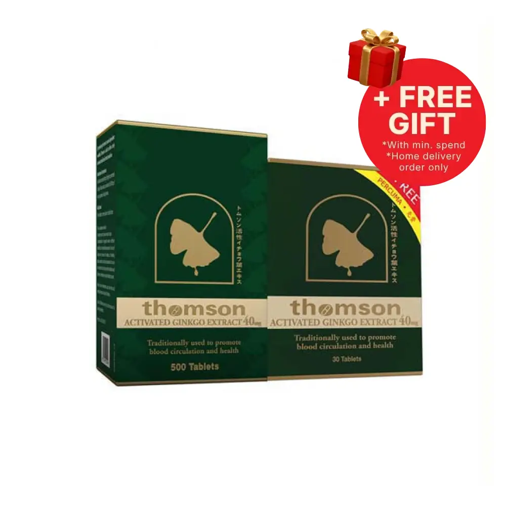 THOMSON GINKGO 40MG 500S+30S