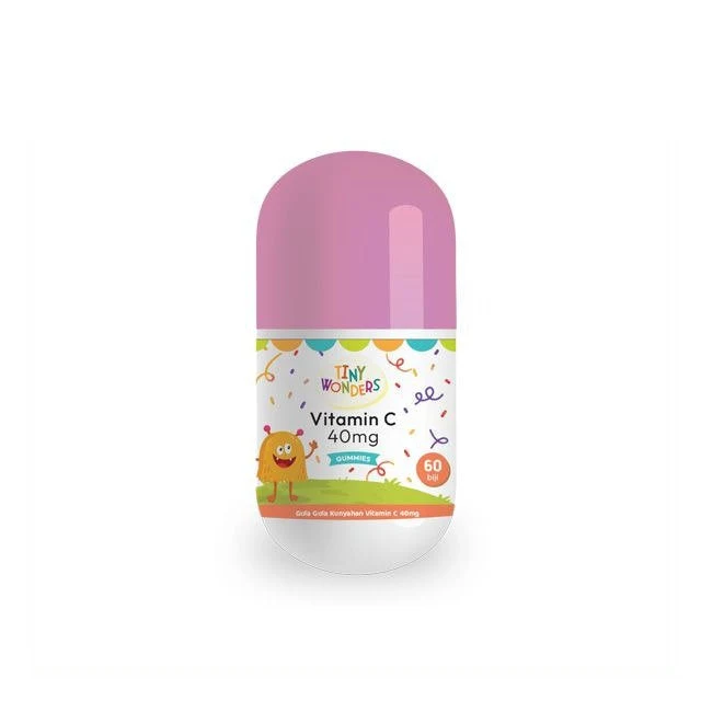 TINY WONDERS VITAMIN C 40MG KIDS GUMMIES 60S