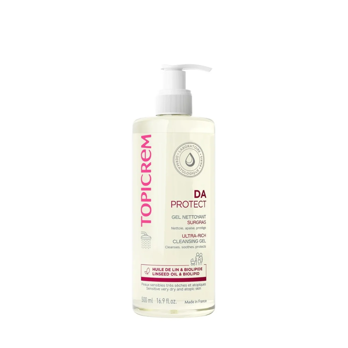 TOPICREM ULTRA RICH CLEANSING GEL 500ML