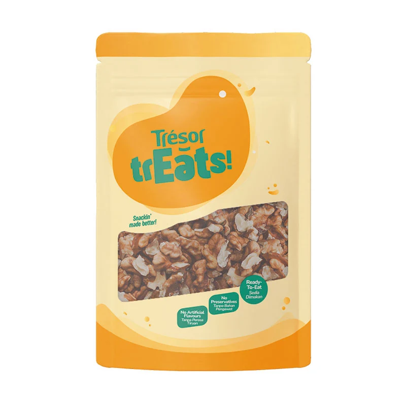 TRESOR TREATS ROASTED & HONEY SESAME WALNUTS 130G
