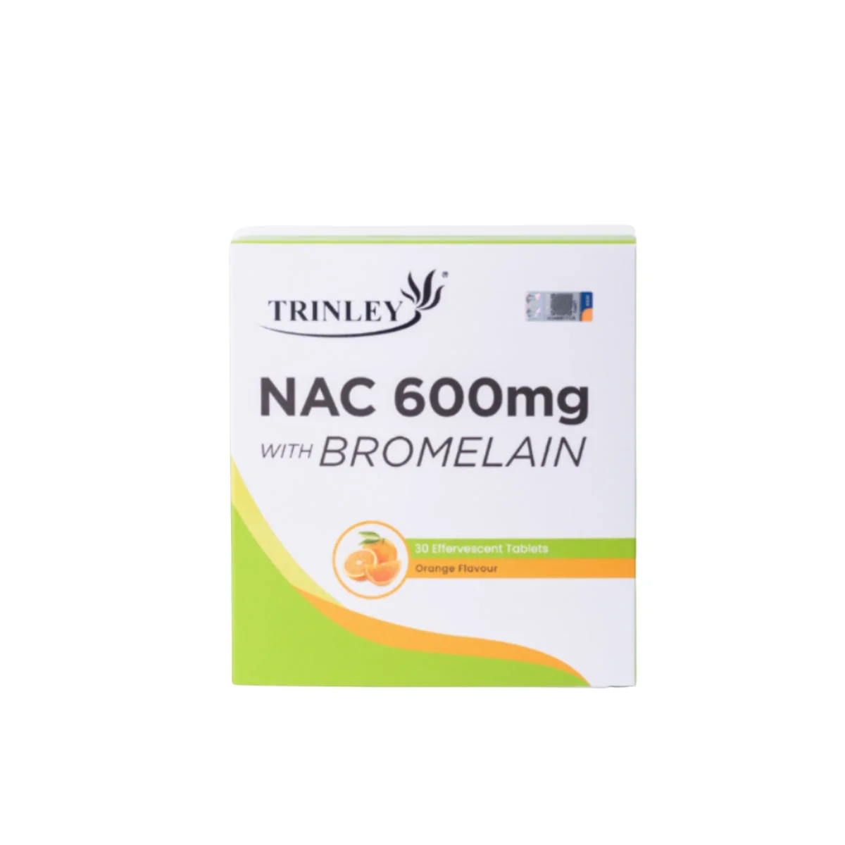 TRINLEY NAC 600MG WITH BROMELAIN 30S