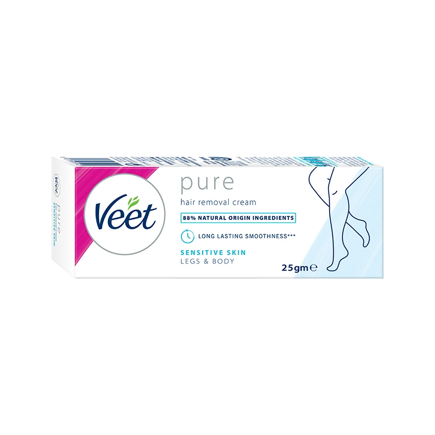 VEET HAIR REMOVAL CREAM HIBISCUS SENSITIVE SKIN SKIN 25G - Image 3