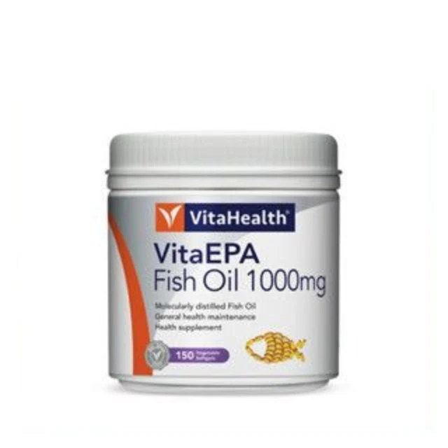 VITAHEALTH VITAEPA FISH OIL 1000MG SOFTGEL 150S