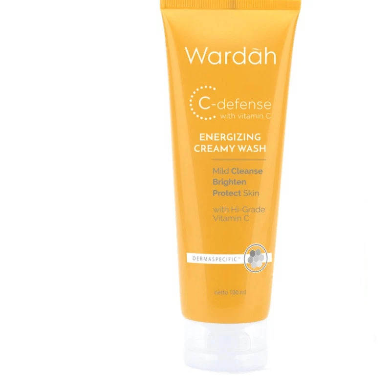 WARDAH C-DEFENSE ENERGIZING CREAMY WASH100ML
